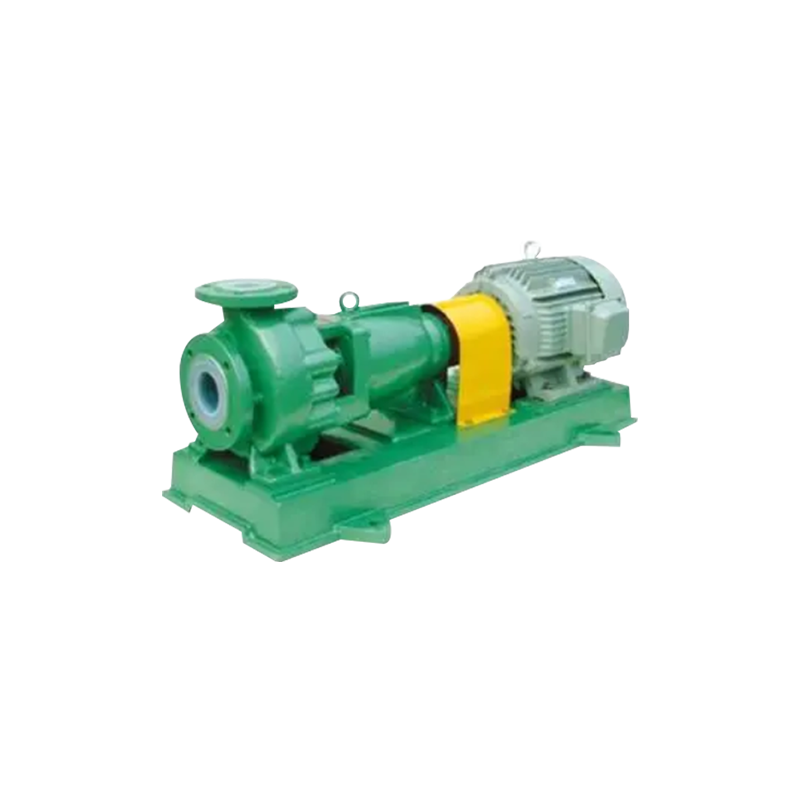 Pompe à débit axial doublé de fluor